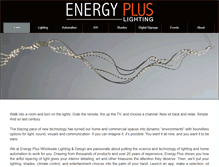 Tablet Screenshot of energypluslighting.com